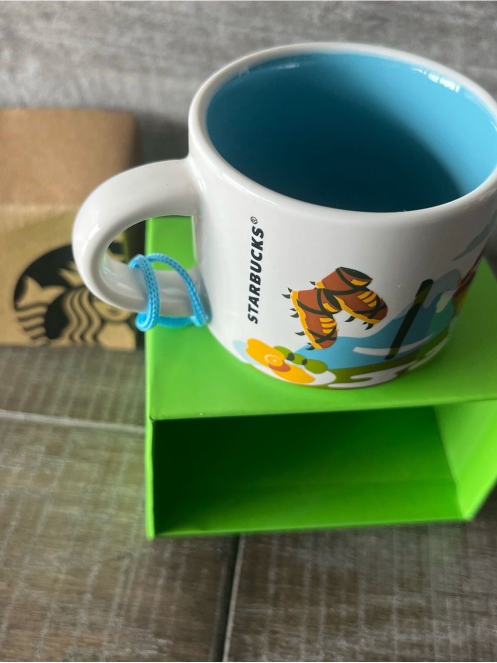 New In Box Starbucks Austria You Are Here Collection Mini Espresso/ornament 2 oz - Picture 6 of 8